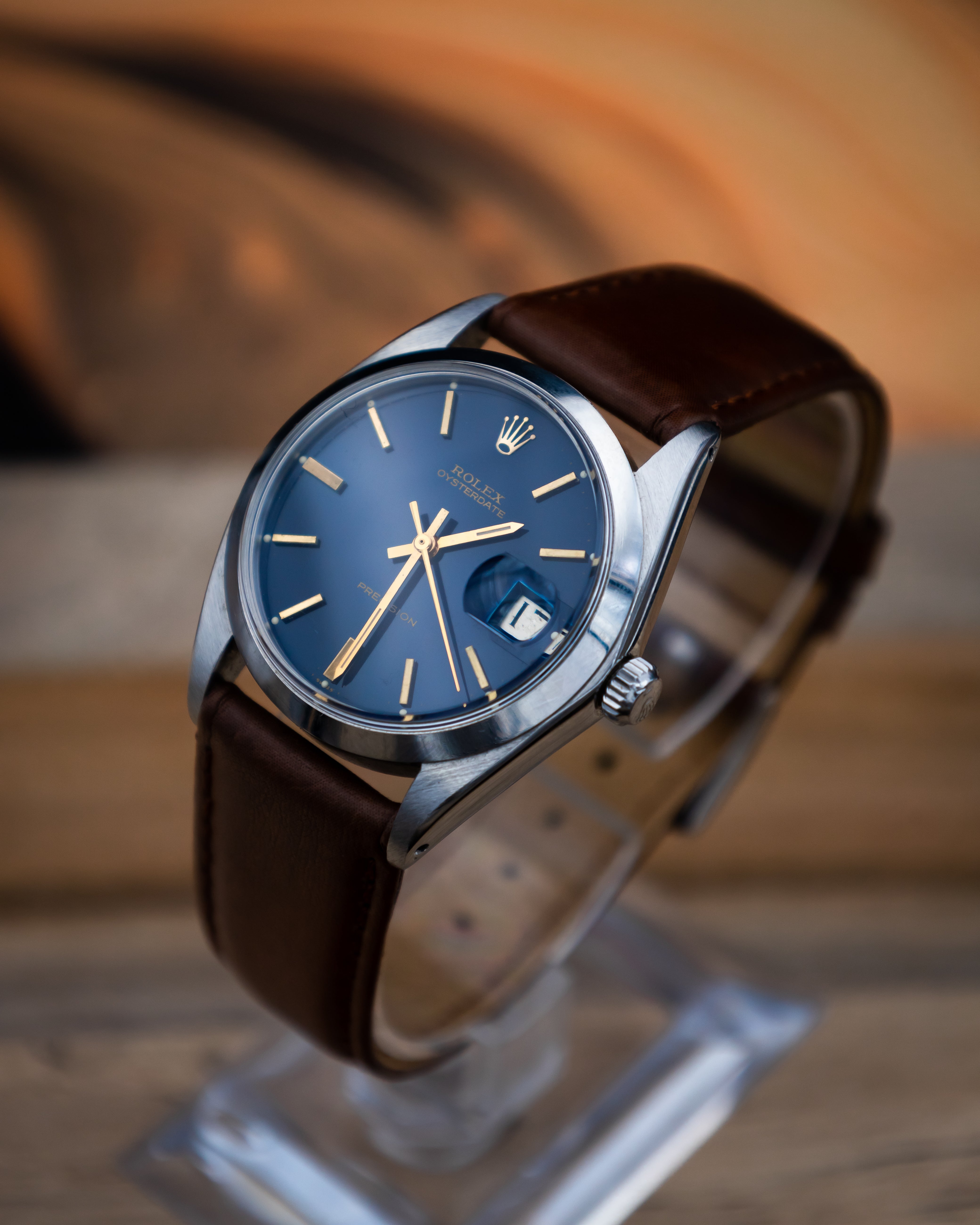 Rolex 6694 Oysterdate - blue dial