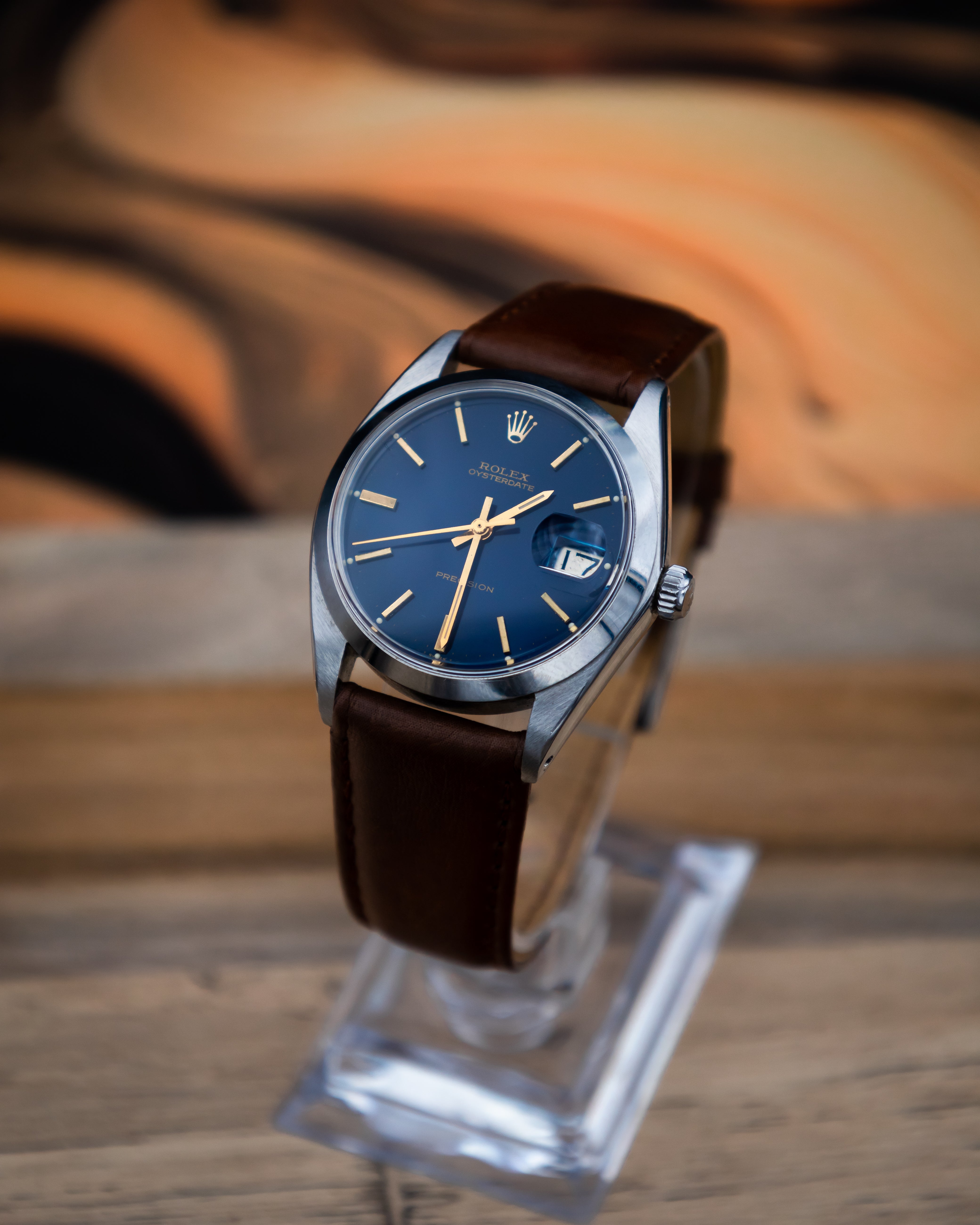 Rolex 6694 Oysterdate - blue dial
