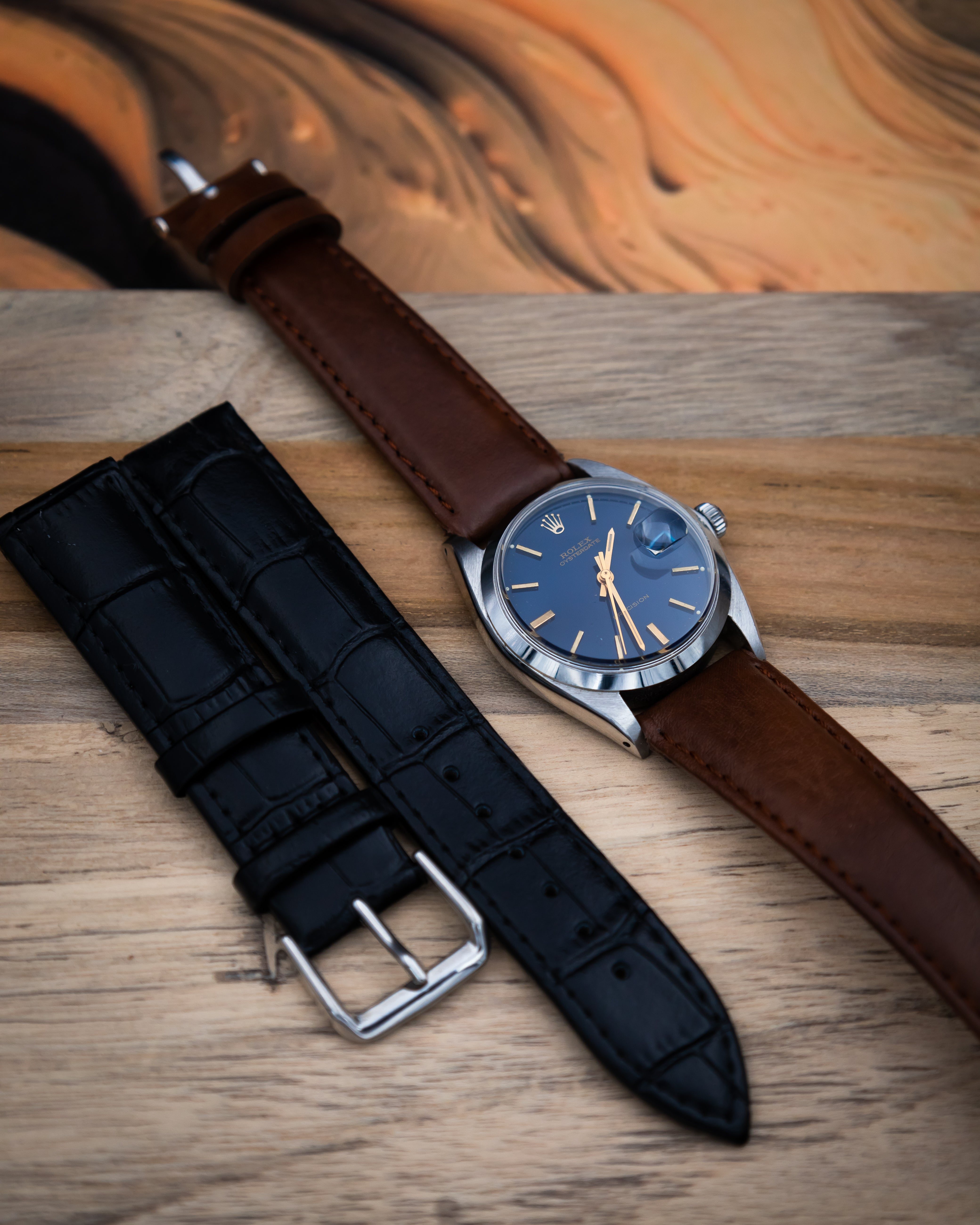 Rolex 6694 Oysterdate - blue dial