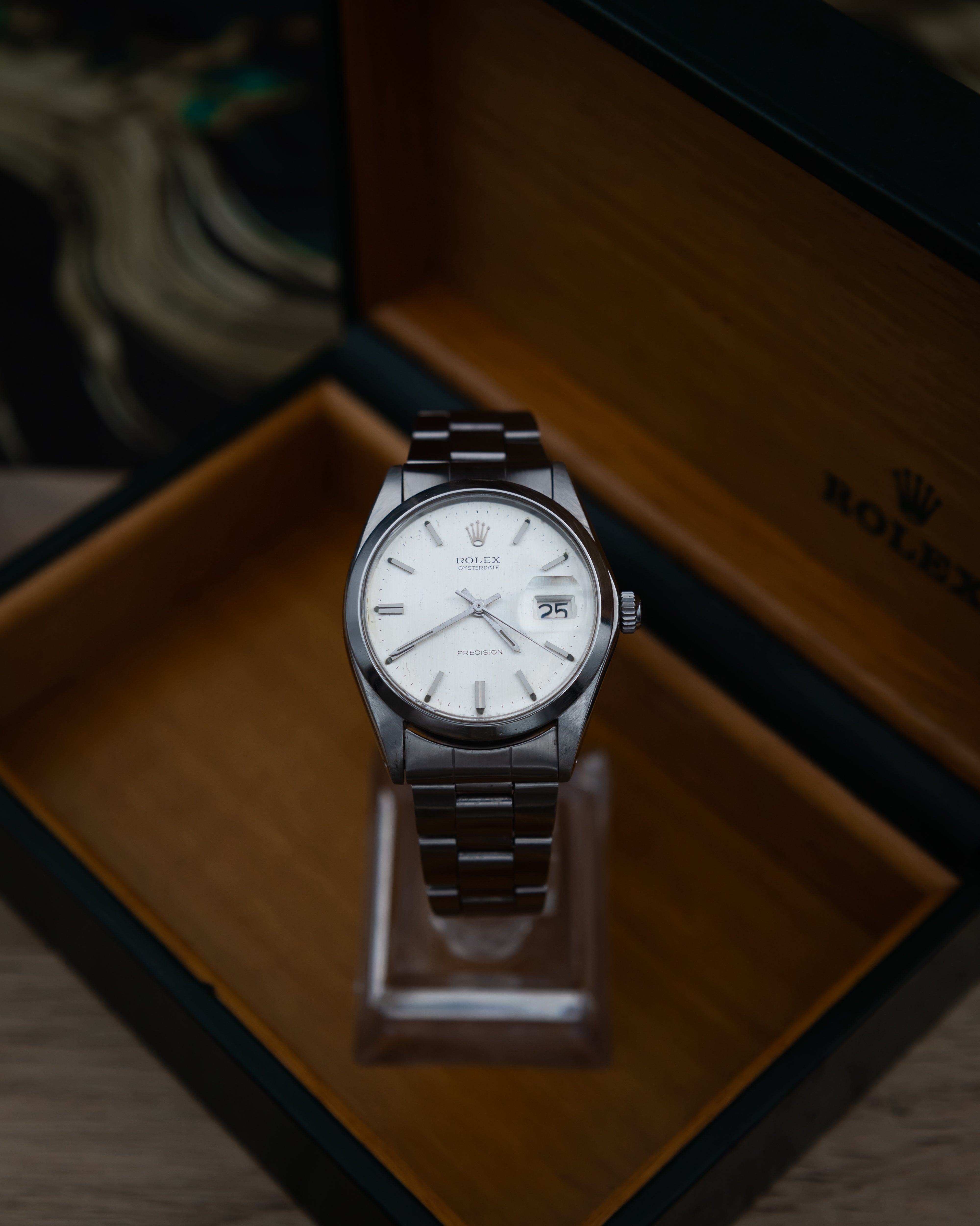 Rolex 6694 Oysterdate - silver dial