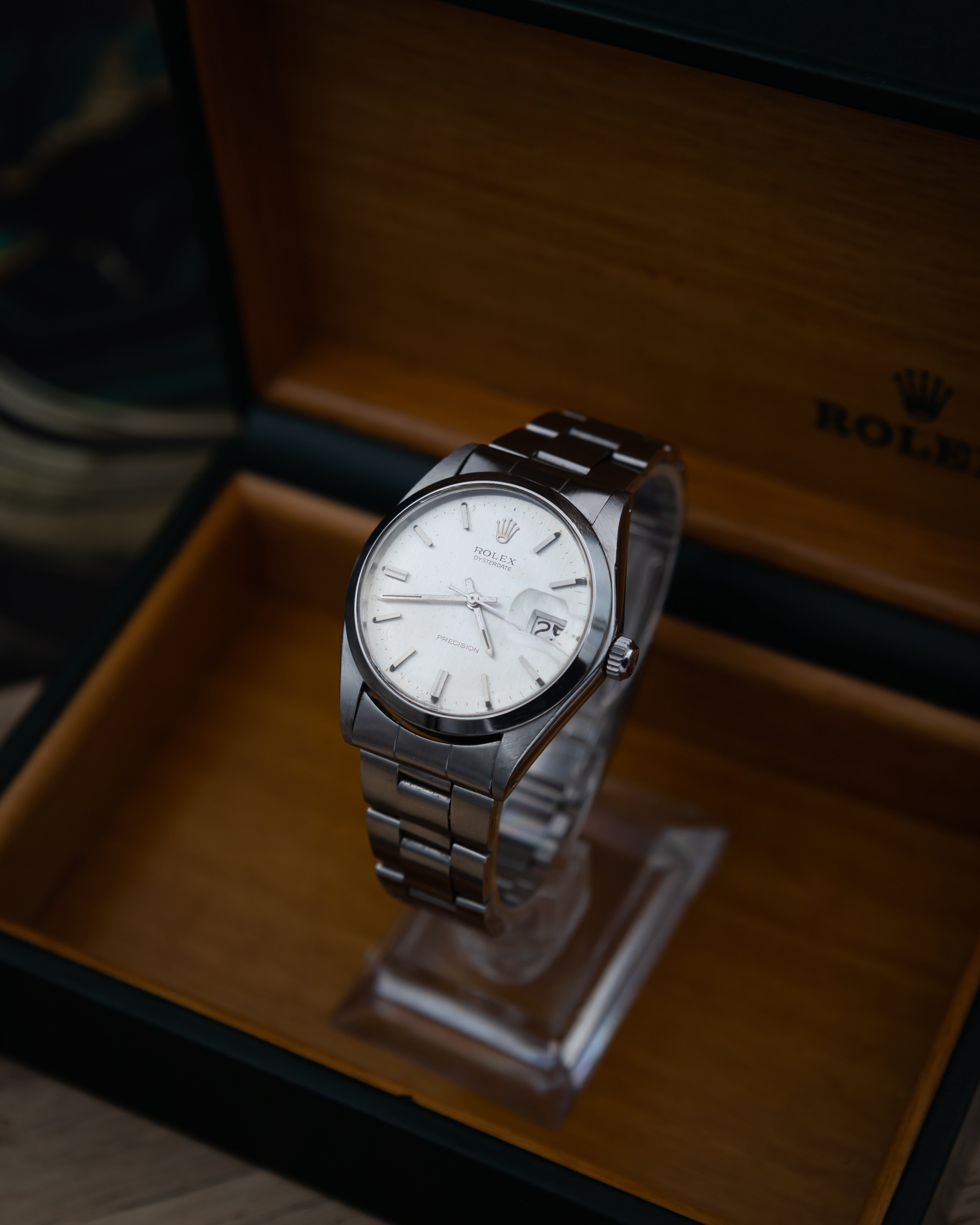 Rolex 6694 Oysterdate - silver dial