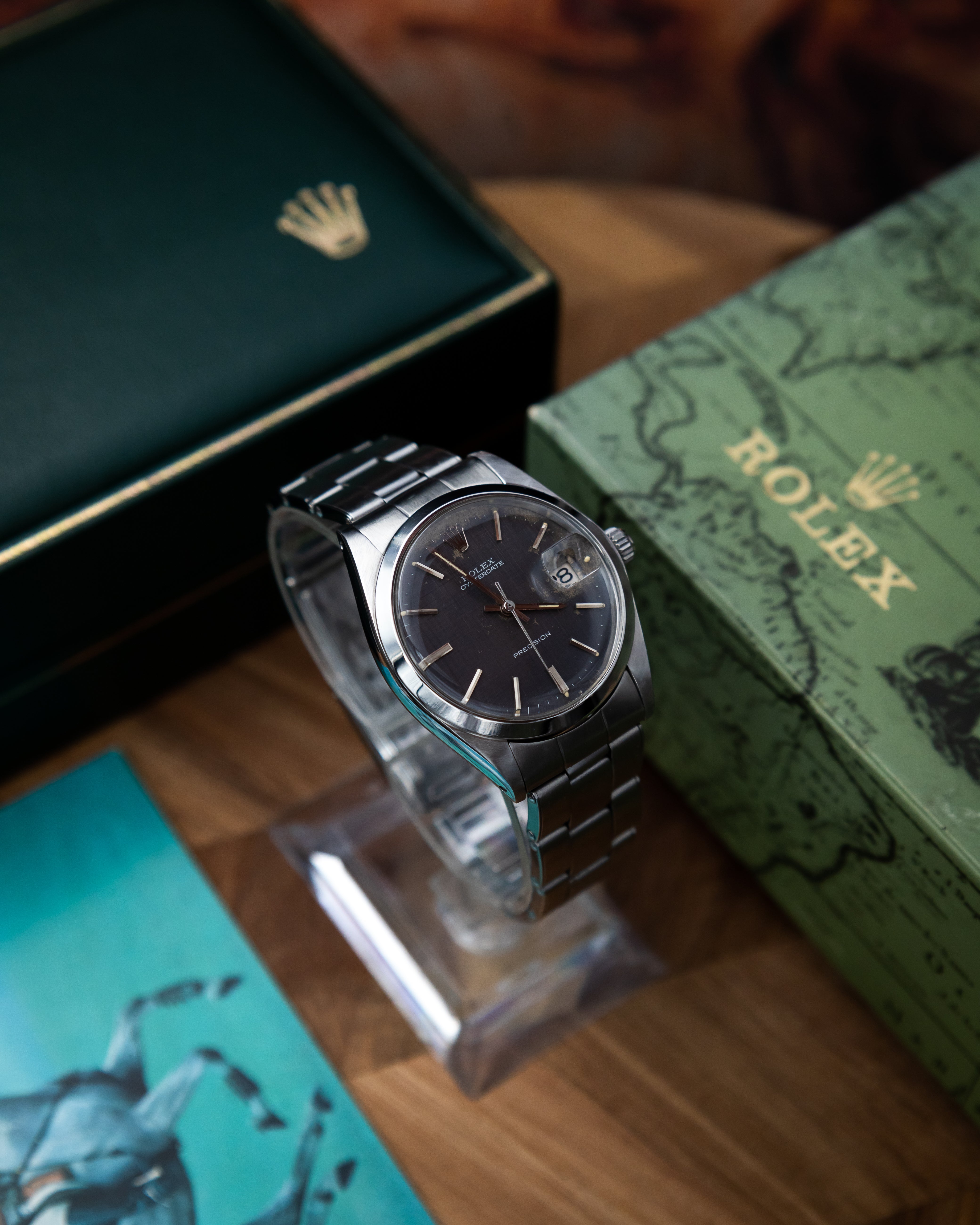 Rolex 6694 Oysterdate - linen sigma dial