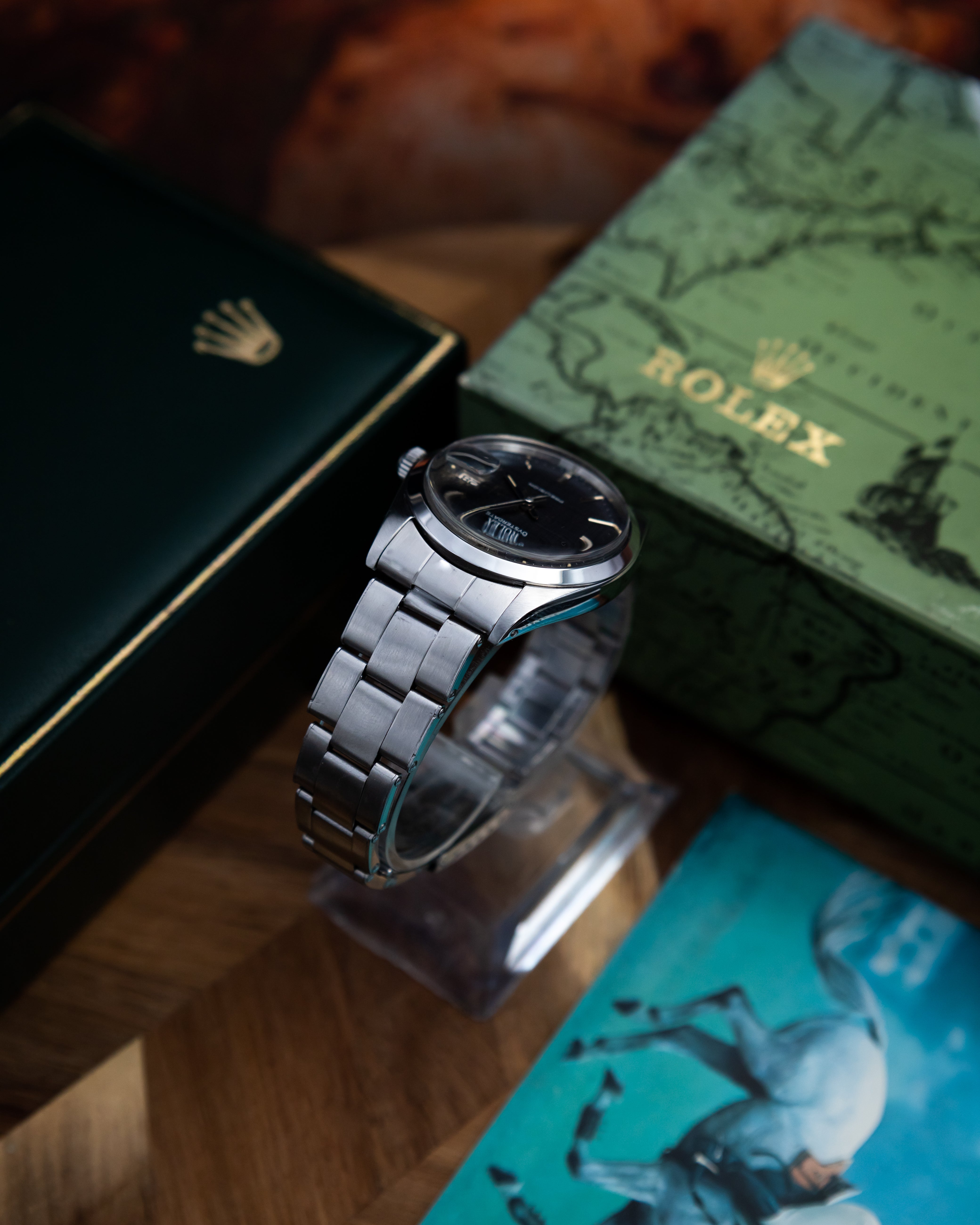 Rolex 6694 Oysterdate - linen sigma dial