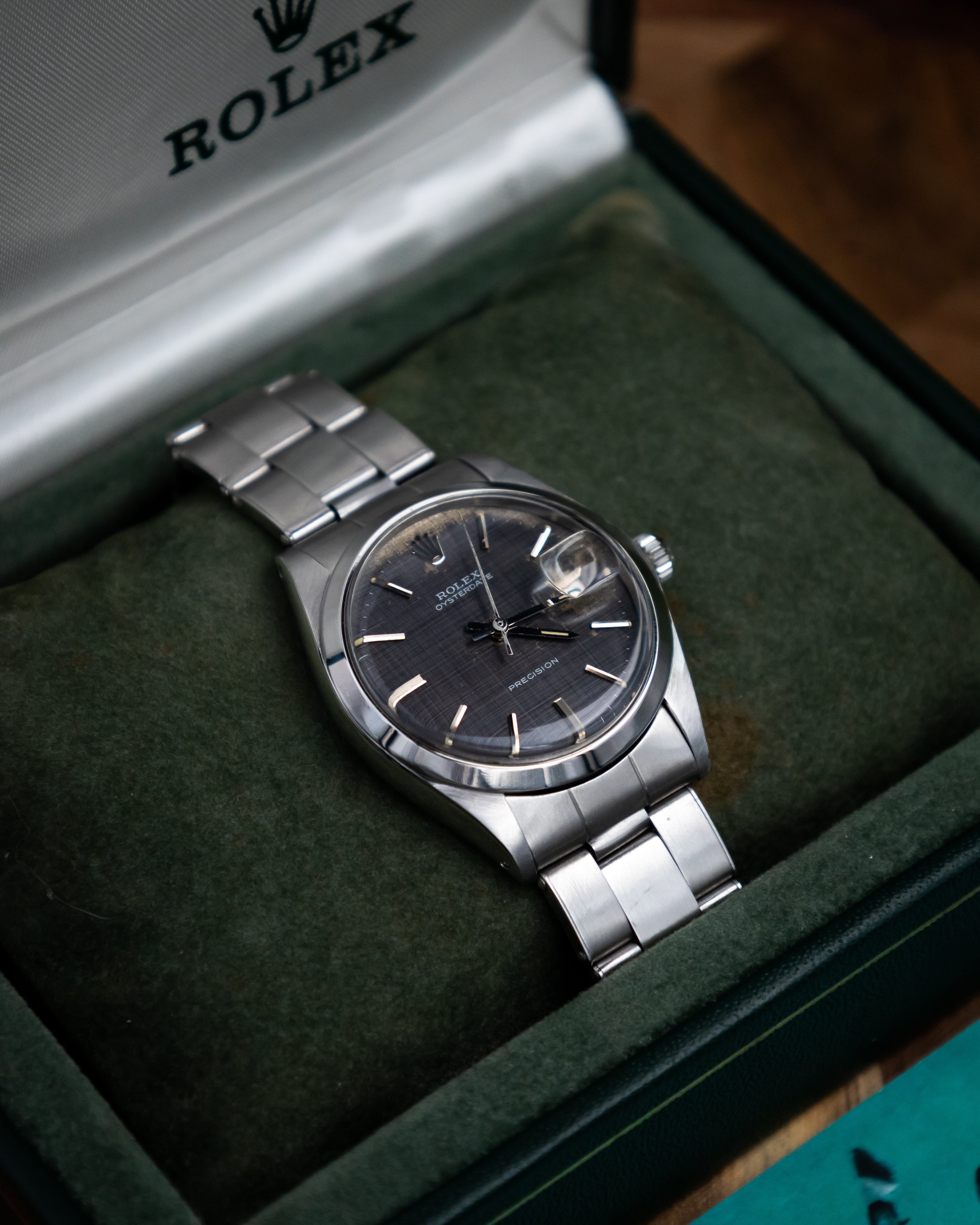 Rolex 6694 Oysterdate - linen sigma dial