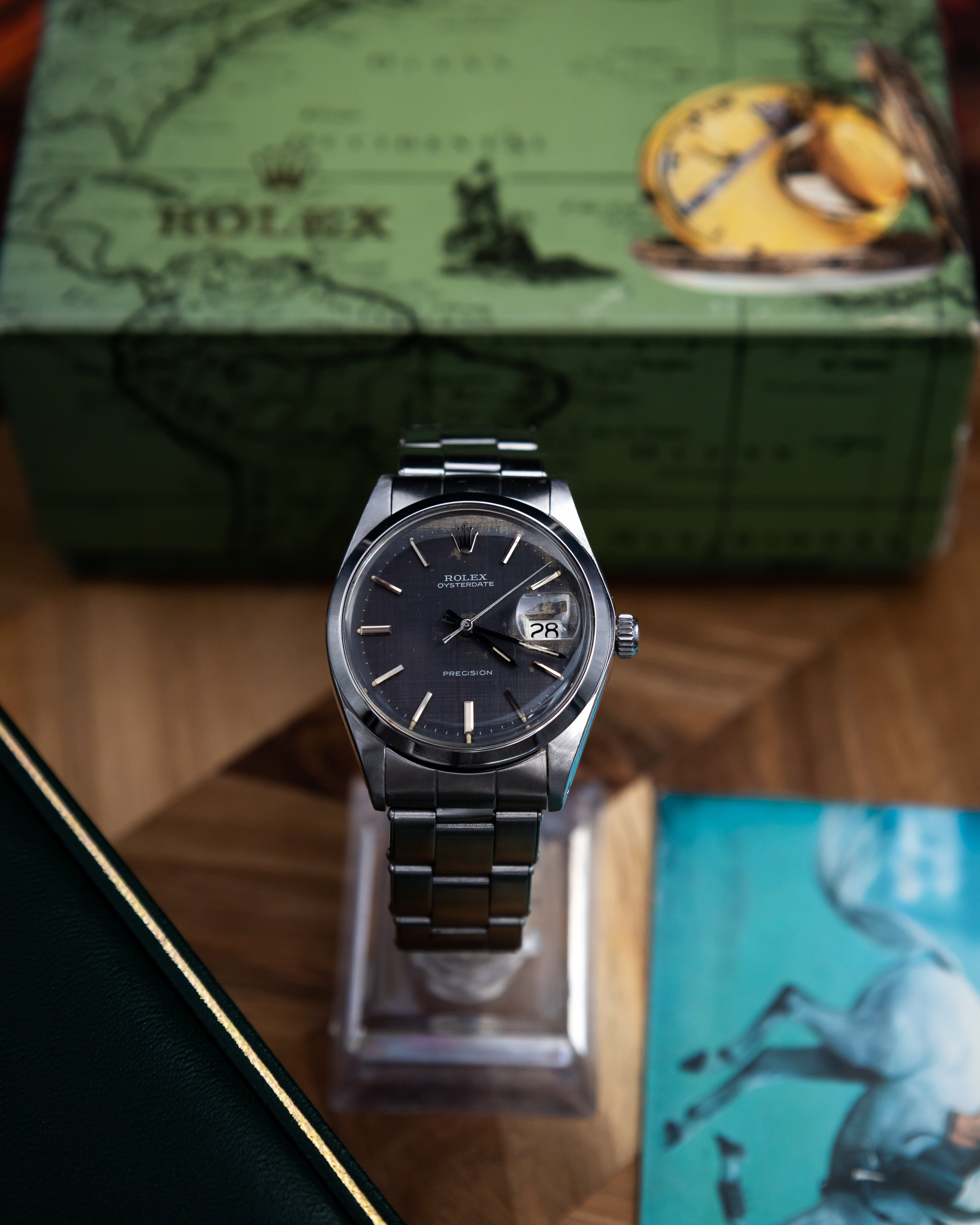 Rolex 6694 Oysterdate - linen sigma dial