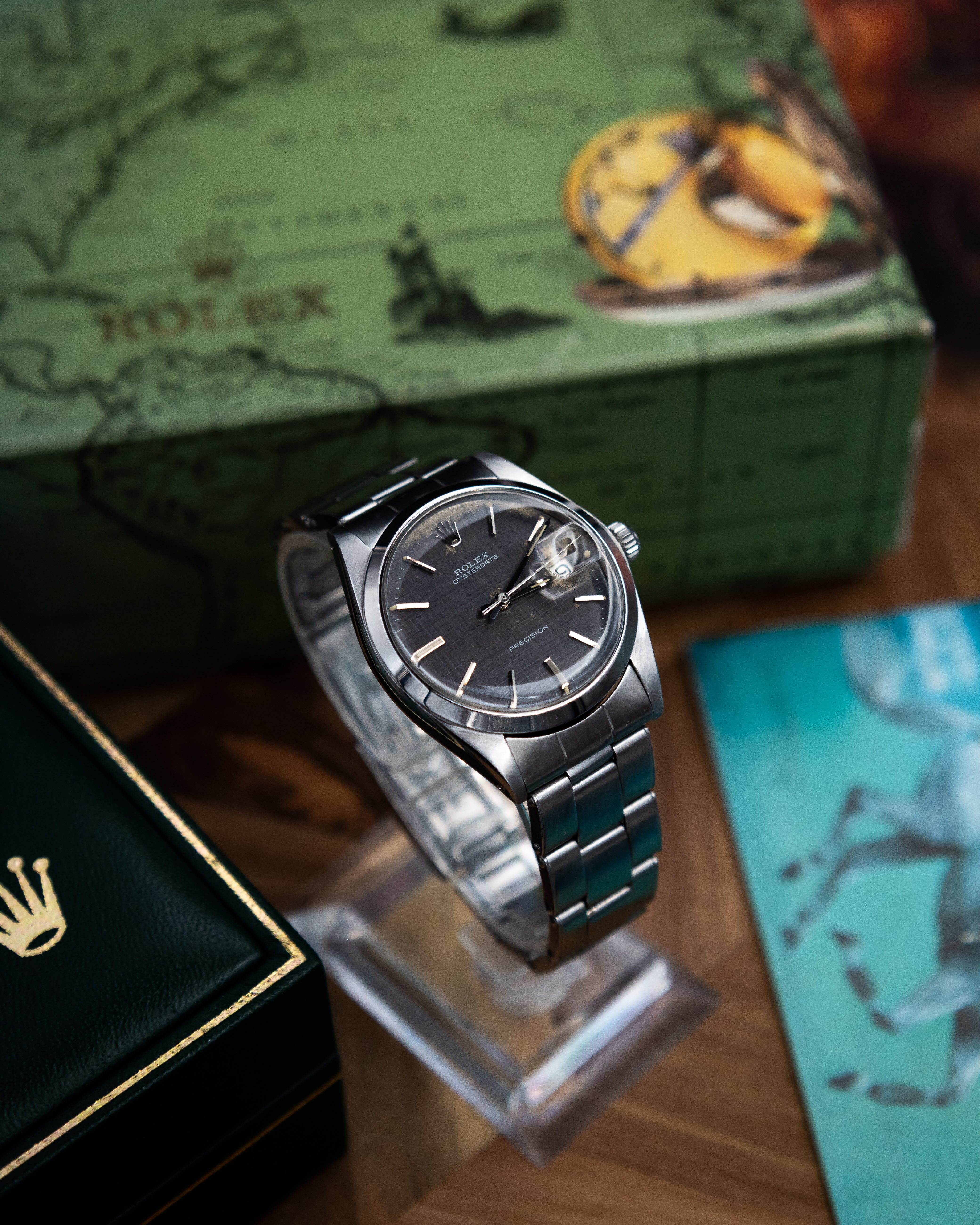 Rolex 6694 Oysterdate - linen sigma dial